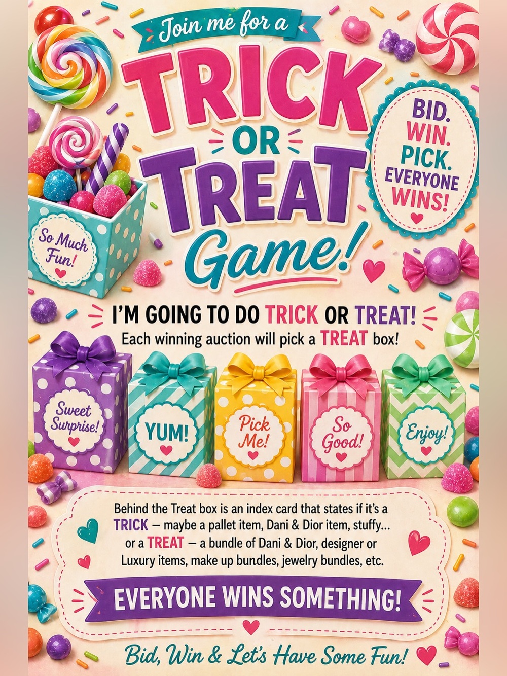Trick or Treat! Mystery Listing